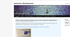 Desktop Screenshot of antoniosantantoni.org